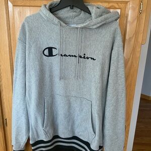Champion Light Gray Men's Hoodie